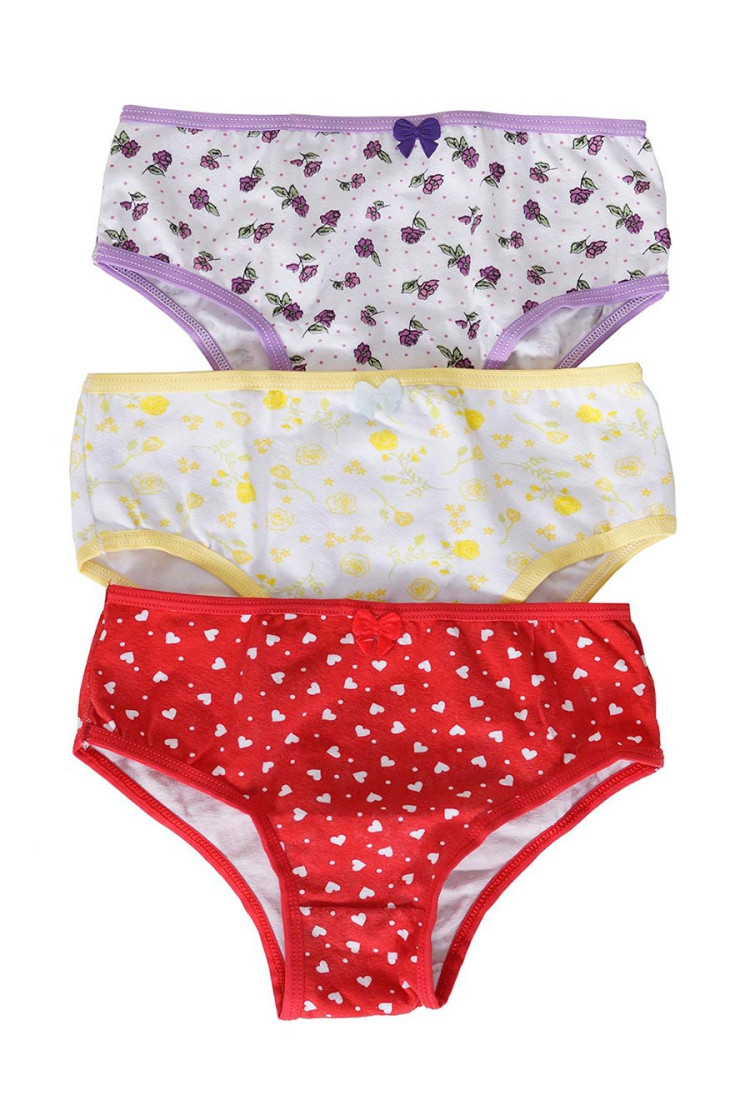 Kit Calcinha Infantil Conforto com 3 Peças
