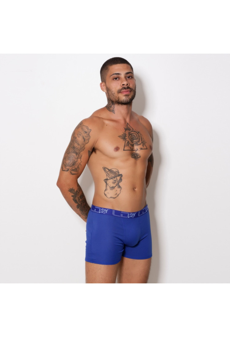 Cueca Boxer de Helanca Lisa