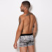 Cueca Boxer Microfibra Estampada - Elástico Liso