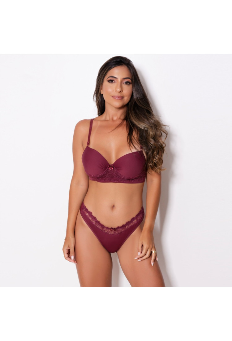 Conjunto Bojo e Renda
