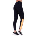 Calça Legging Recorte Lateral e Cós