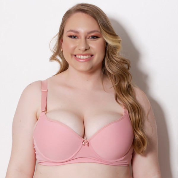 Sutiã Plus Size com Bojo Microfibra Sutiã Plus Size com Bojo Microfibra