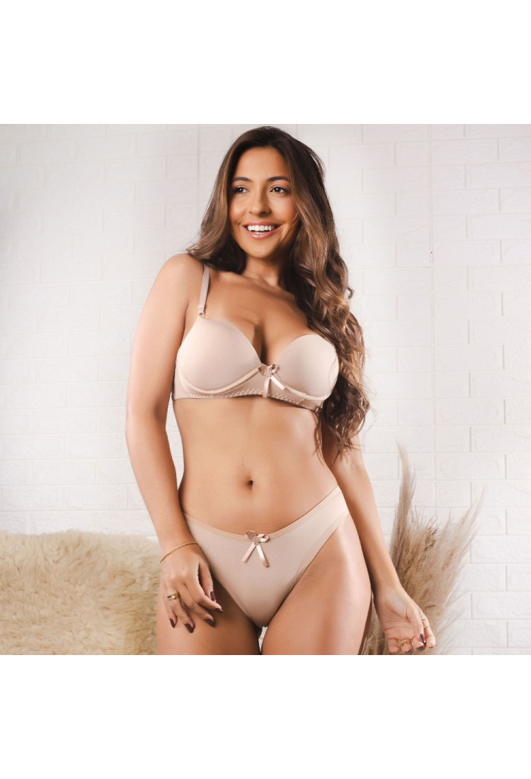 Conjunto com Bojo Básico Modelo Conforto